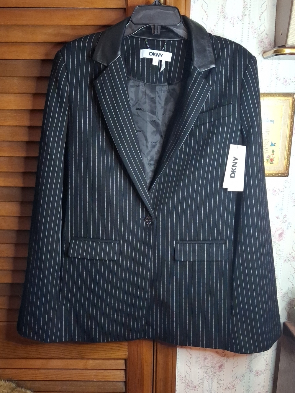 DKNY Pinstripe Lined NWT